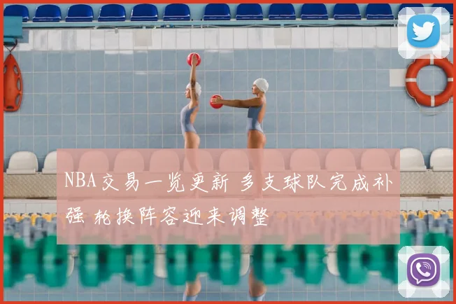 NBA交易一览更新 多支球队完成补强 轮换阵容迎来调整
